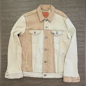 Levi’s tri tone Trucker denim jacket size large
